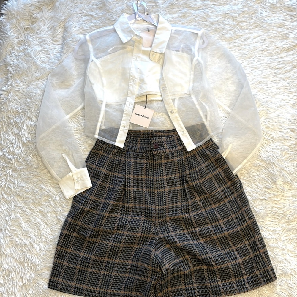 NWOT 2-Piece Crop Top Size Small.